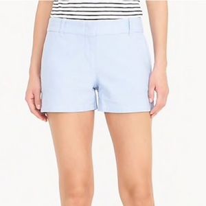 J.Crew 3 1/2" oxford short size 8